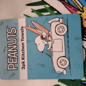 Peanut's Snoopy n Woodstock Hand towels